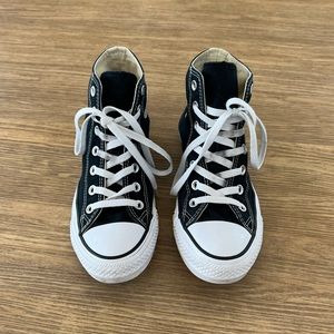 Black Converse Chuck Taylor All Star Classic High Top US W 7